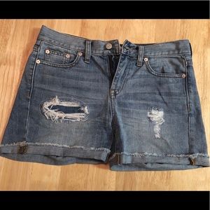 Madewell Jean Shorts. Size 25